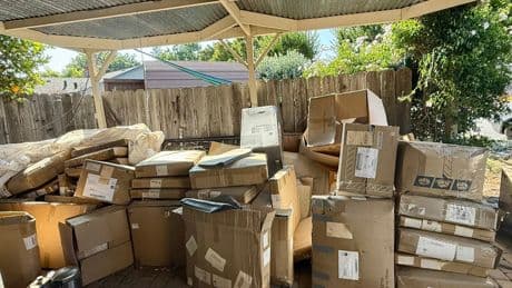 ‘They Kept Coming’: Hundreds of Packages Pile Up Outside Woman’s Home