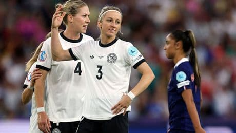 Germany’s Kathrin Hendrich sent off for pulling French player’s hair