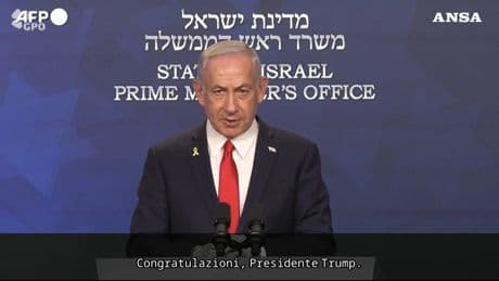 Netanyahu esalta Trump: “Una decisione coraggiosa che cambierà la storia”