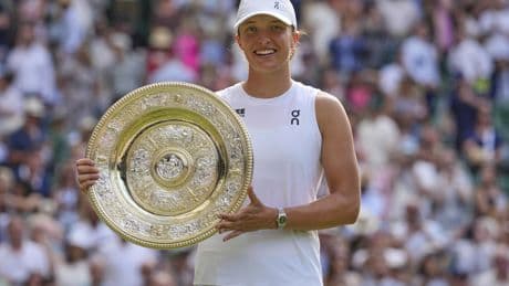 Wimbledon kadınlarda şampiyon Iga Swiatek