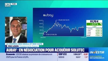 Le journal des Small et Mid Caps : Aubay, en négociation pour acquérir Solutec - 03/06