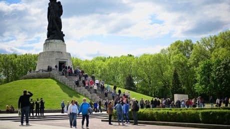 80. Jahrestag: Tausende beim Gedenken an das Ende des Weltkriegs