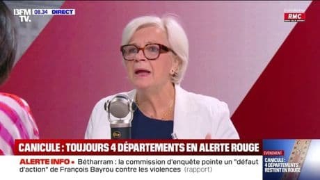 Canicule: la ministre de la Santé Catherine Vautrin évoque une "augmentation de 15% de l'activité du Samu en Ile-de-France" pour la journée d'hier
