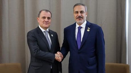 Dışişleri Bakanı Hakan Fidan, Azerbaycanlı mevkidaşı ile görüştü