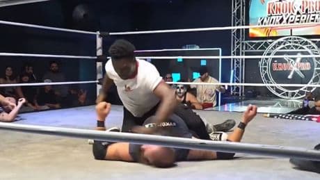 Cops investigating Rampage Jackson’s son Raja after terrifying video of vicious attack on wrestler