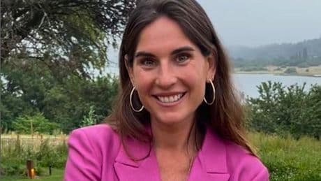 Lourdes Montes y Fran Rivera disfrutan de una comunión en Urdaibai