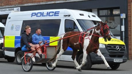 Thousands of travellers with horses & caravans descend on tiny village for Appleby Horse Fair as locals brace for chaos