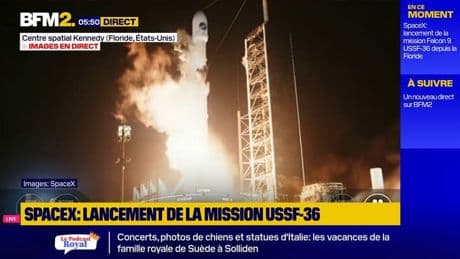 SpaceX: lancement de la mission USSF-36