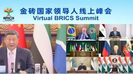 La Cina al fianco dei Brics per il multilateralismo e l'equità internazionale