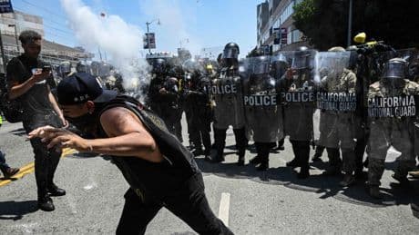 Proteste in L.A.: Weil Trump „der verdammte Präsident“ ist