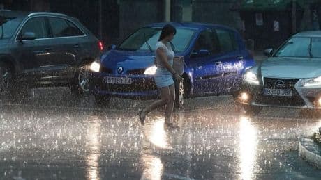 Euskalmet activa la alerta por precipitaciones intensas tras otra jornada con temperaturas sofocantes