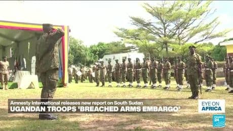 South Sudan : Ugandan troops' breached arms embargo