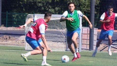 Ximo Navarro y José Ángel, los únicos ausentes en el inicio de liga del Deportivo en Granada