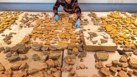 London: 2000 Jahre altes Wandgemälde rekonstruiert