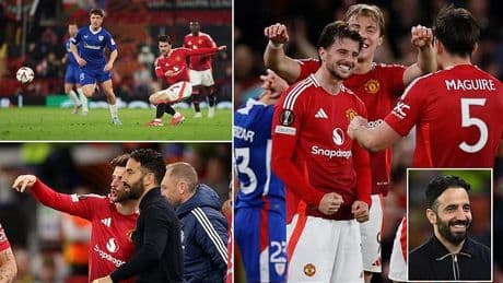 Ruben Amorim has been Mason Mount's No 1 fan since arriving at Man United and after firing them into the Europa League final, it FINALLY became clear why his boss 'loves' him