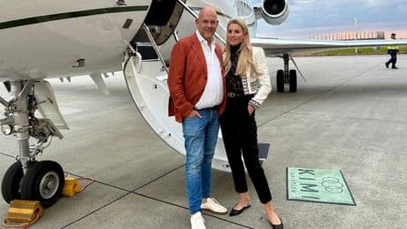 Dagje in privéjet naar Grand Prix van Monte Carlo: toplunch met oordopjes