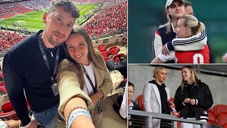 Here come the WAGs and HABs! Lionesses partners and fans flock to Switzerland ahead of Euro Italy semi-final - and get on the airport beers