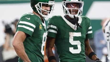 Garrett Wilson reveals he hasn’t talked to Aaron Rodgers since his Jets departure