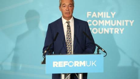 Nigel Farage criticised after claiming ‘most stable relationships’ are between men and women
