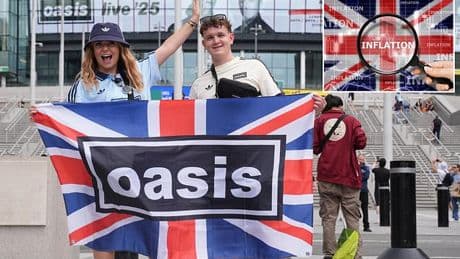 Bank of England sweats over 'Oasis' inflation