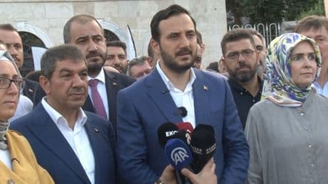Ayasofya'nın ibadete açılışının 5. yılı için sabah namazı programı düzenlendi.