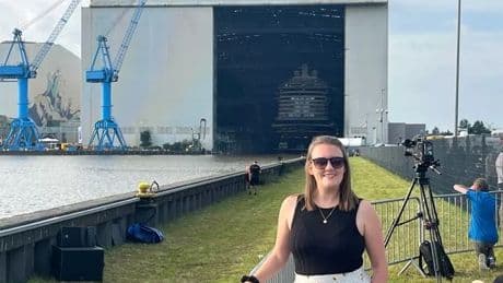 'I watched Disney's new ship float out and it was more nail-biting than expected'