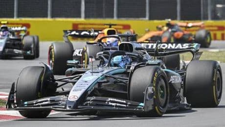 F1, a Montreal trionfa Russell, Antonelli terzo. Ferrari assenti ingiustificate
