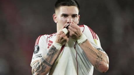 Mastantuono se convierte en el futbolista más joven en debutar con Argentina con 17 años y 295 días