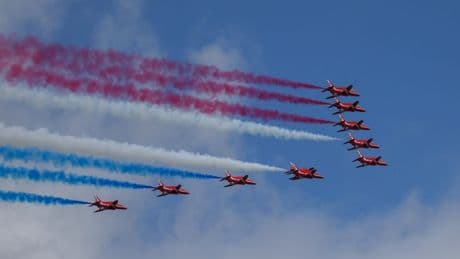 Red Arrows 2025 schedule: Full calendar of summer displays