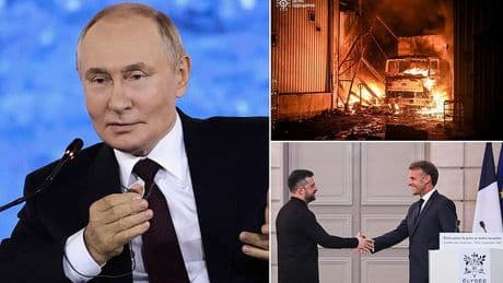 Putin's war threat to the West: Russian leader vows to target any Western troops deployed to Ukraine after 'coalition of the willing' committed to sending soldiers in peace deal