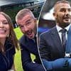 David Beckham jets in overnight from Atlanta for Day One of Wimbledon, as he joins Maria Sharapova on Henman Hill 21 years after her SW19 triumph