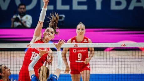 Üst üste 3. yenilgi! Filenin Sultanları, Sırbistan'a kaybetti
