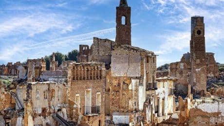 The Spanish ghost town that's been abandoned for 85 years now a haven for dark tourism