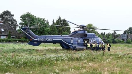 Bundespolizei: Grenzkontrollen mit Hubschrauber an niederländischer Grenze
