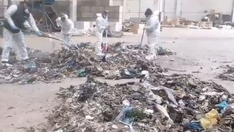 Mum arrested after decapitated and dismembered baby dumped in bin in Spain