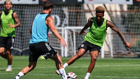 Beşiktaş'ta, Shakhtar Donetsk maçı hazırlıkları devam etti