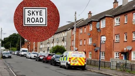 'Machete' attack in Rutherglen flat as masked gang ambush man and dog
