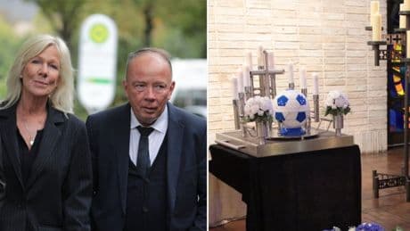 Ulli Potofski in Fußball-Urne beigesetzt: Stars nehmen Abschied