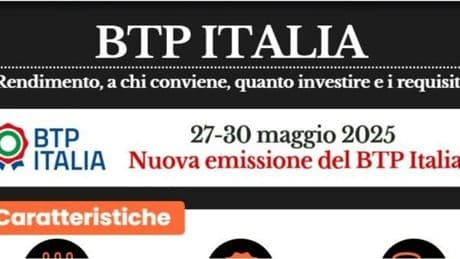 Btp Italia, sprint in avvio: già raccolti 3,1 miliardi