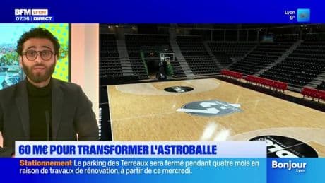 Villeurbanne: 60 millions d'euros pour transformer la salle omnisports Astroballe