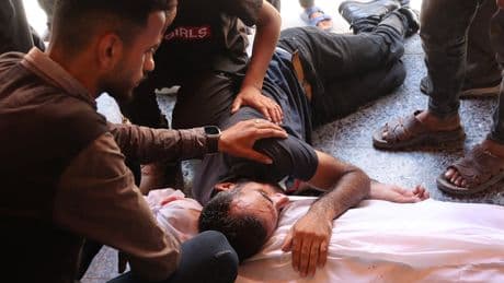 Children Among at Least 10 Killed in Israeli Strike in Central Gaza, Officials Say