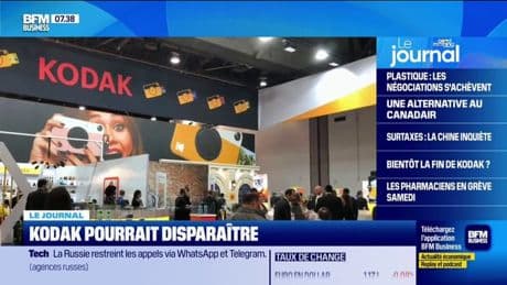 Kodak, leader du marché de la photographie depuis 133 ans, pourrait disparaître
