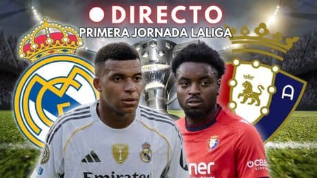 El nuevo Real Madrid deja buenas sensaciones, pero no goles, en la primera parte ante Osasuna en el Bernabéu