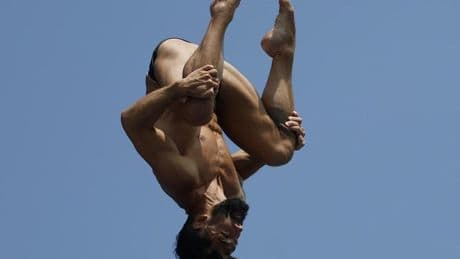 Carlos Gimeno, histórico subcampeón del mundo en 'high diving'
