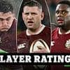 Australia 22-12 British & Irish Lions PLAYER RATINGS: Who was 'manhandled on the gainline'? Who lacked 'real route-one impetus'? And which star handled the wet conditions 'sublimely' despite defeat?