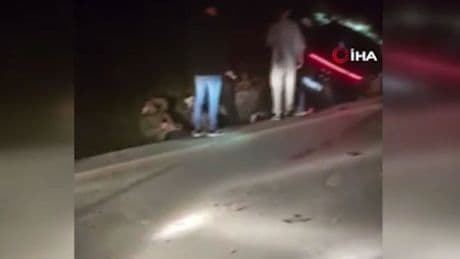 Oğuz Murat Aci'nin hayatını kaybettiği kazanın yeni görüntüleri ortaya çıktı