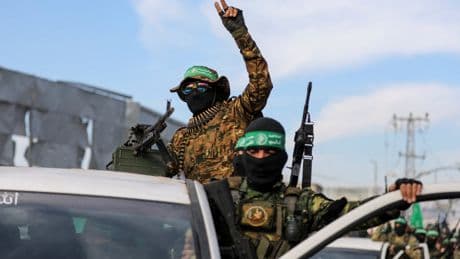 Hamas says it won’t disarm unless independent Palestinian state established