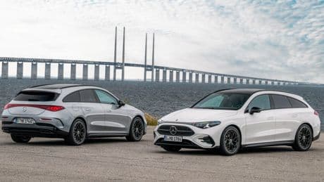Met Mercedes CLA Shooting Brake rijd je zonder te laden naar Stuttgart