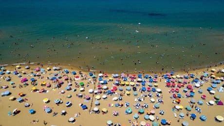 En sıcak günde İstanbul'da deniz suyu sıcaklıkları
