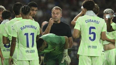 Flick, tras la remontada de locura con el 2-3: "Estoy muy orgulloso de mis jugadores"